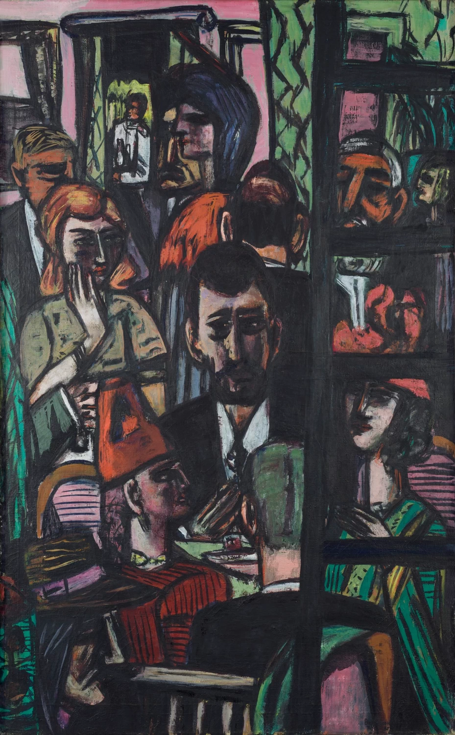 Hotel Lobby, 1950 - Albright, Knox Art Gallery, Buffalo, New York